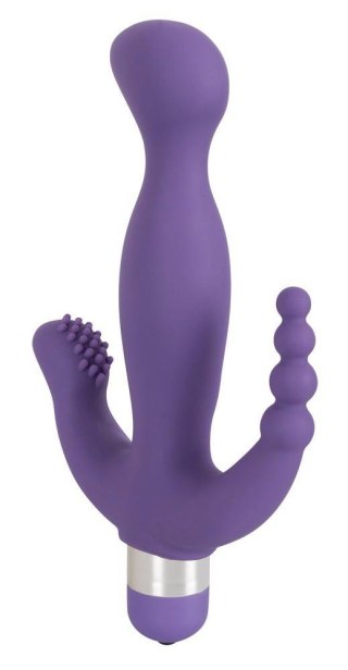 Wibrator 3punktowy - 3 Pointer purple