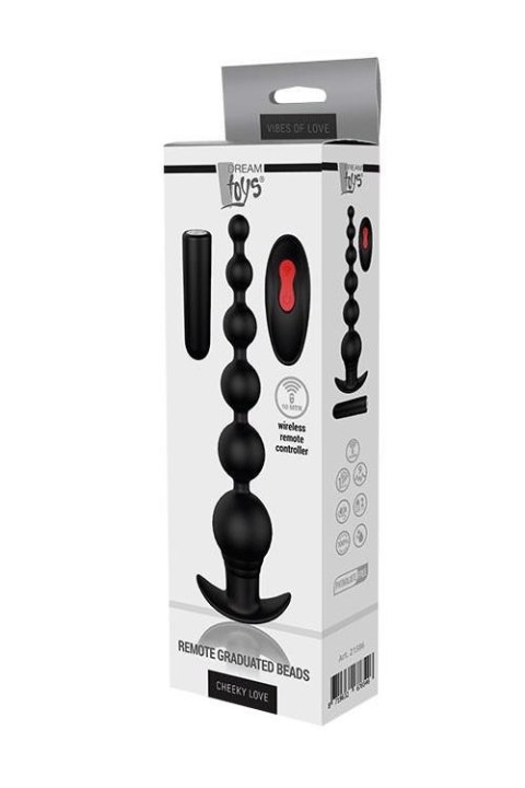 Wibrujący pręt analny - CHEEKY LOVE REMOTE GRADUATING BEADS Wibrujący pręt analny - CHEEKY LOVE REMOTE GRADUATING BEADS