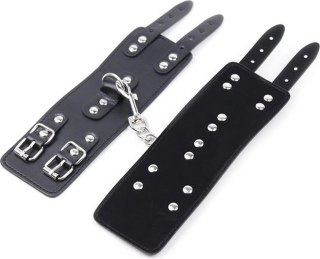 Kajdanki - Fetish Fever - Cuffs with two buckles - Black