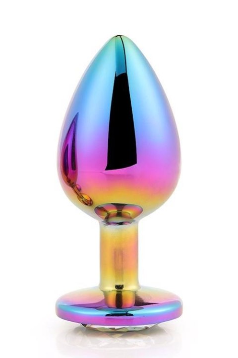 Korek analny z kryształkiem - GLEAMING LOVE MULTICOLOUR PLUG LARGE Korek analny z kryształkiem - GLEAMING LOVE MULTICOLOUR PLUG LARGE