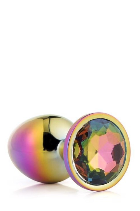 Korek analny z kryształkiem - GLEAMING LOVE MULTICOLOUR PLUG LARGE Korek analny z kryształkiem - GLEAMING LOVE MULTICOLOUR PLUG LARGE