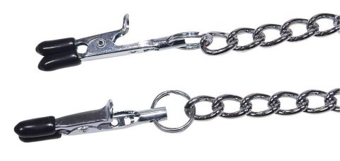 Klipsy na sutki i łechtaczkę - Harness with Clamps Klipsy na sutki i łechtaczkę - Harness with Clamps