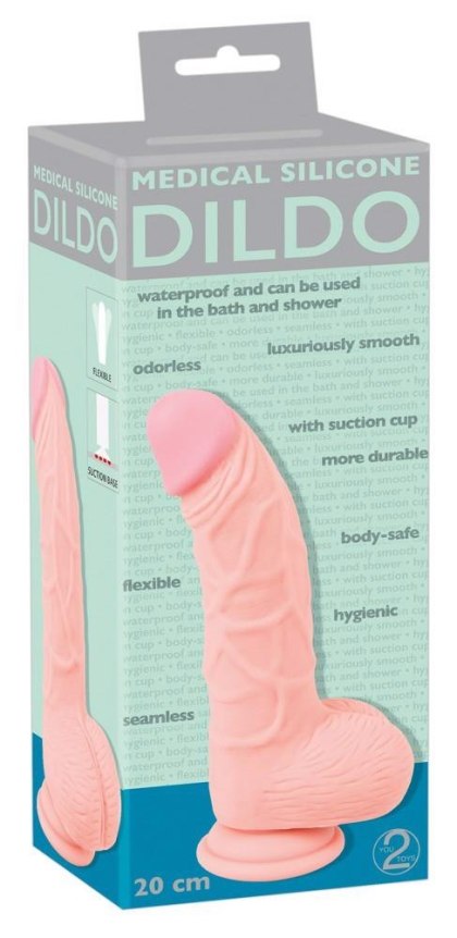 Dildo - Medical Silicone 20 cm
