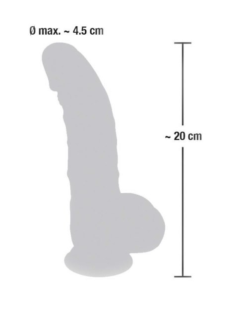 Dildo - Medical Silicone 20 cm Dildo - Medical Silicone 20 cm