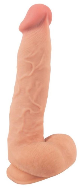 Dildo z ruchomą skórą 24,7 cm - Nature Skin