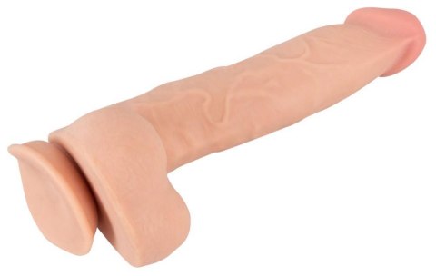 Dildo z ruchomą skórą 24,7 cm - Nature Skin Dildo z ruchomą skórą 24,7 cm - Nature Skin