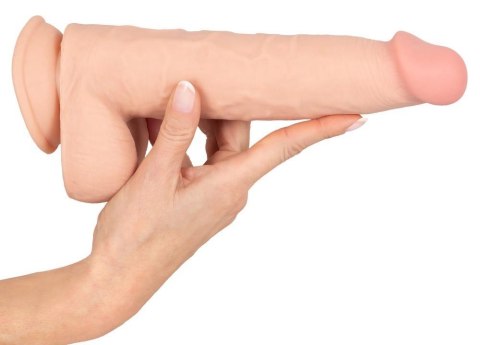 Dildo z ruchomą skórą 24,7 cm - Nature Skin Dildo z ruchomą skórą 24,7 cm - Nature Skin