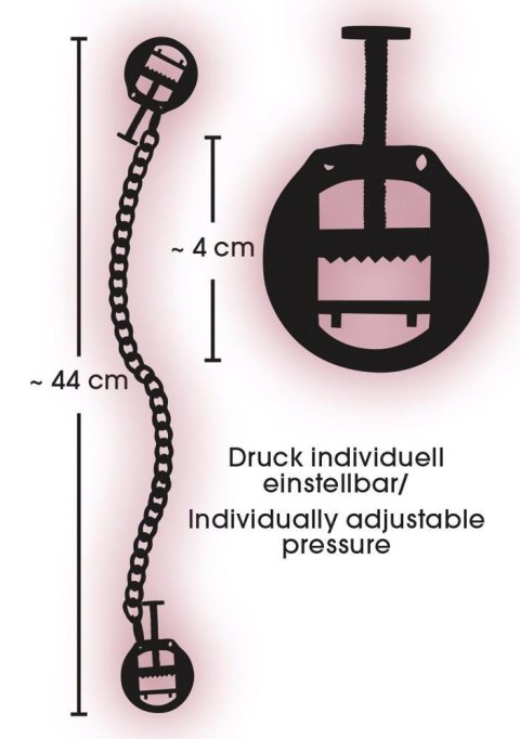 Klipsy na sutki - Nipple Chain Klipsy na sutki - Nipple Chain