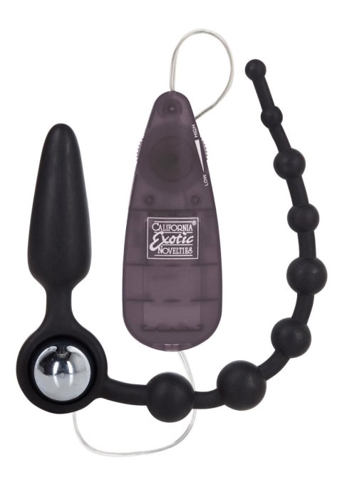 Korek i pręt analny 2w1 - Booty Call Booty Double Dare Black Korek i pręt analny 2w1 - Booty Call Booty Double Dare Black