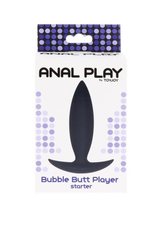 Korek analny - Bubble Butt Player Starter Black