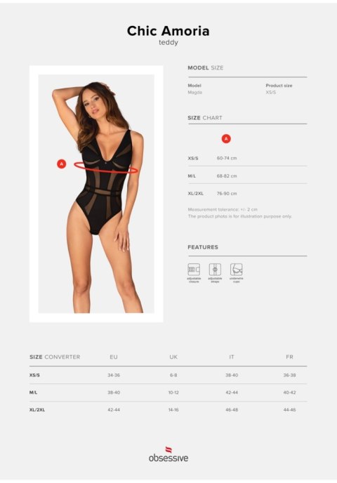 Obsessive - Body - Chic Amoria body M/L Obsessive - Body - Chic Amoria body M/L