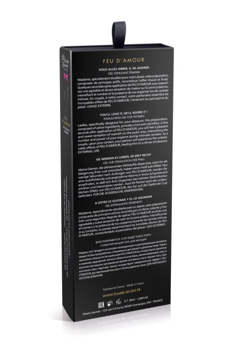 Secret Pleasure - Żel stymulujący - FIRE OF LOVE STIMULATING GEL 30ML Secret Pleasure - Żel stymulujący - FIRE OF LOVE STIMULATING GEL 30ML