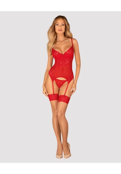 Obsessive - Gorset - Ingridia gorset i stringi M/L Obsessive - Gorset - Ingridia gorset i stringi M/L