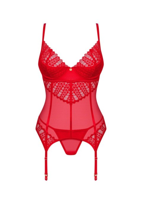 Obsessive - Gorset - Ingridia gorset i stringi M/L Obsessive - Gorset - Ingridia gorset i stringi M/L