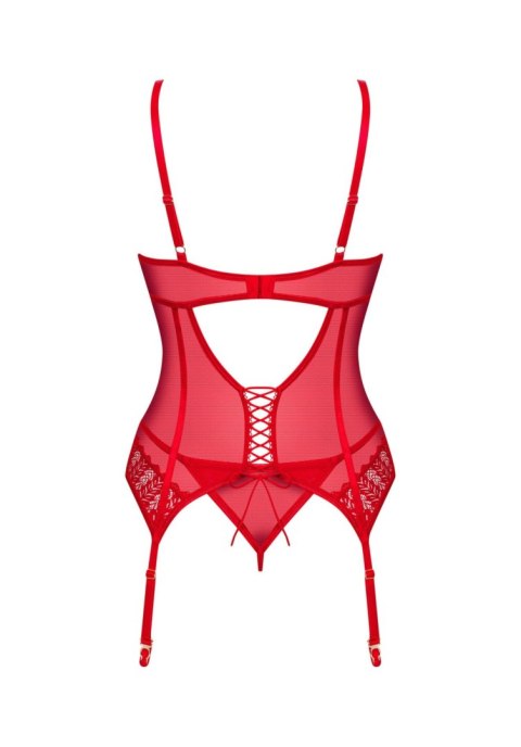 Obsessive - Gorset - Ingridia gorset i stringi M/L Obsessive - Gorset - Ingridia gorset i stringi M/L