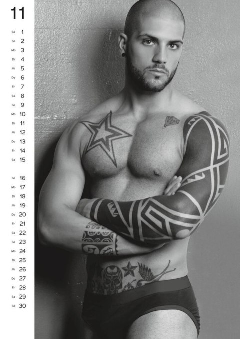 Kalendarz 2025 - PIN-UP Calendar Soft Men 2025 Kalendarz 2025 - PIN-UP Calendar Soft Men 2025