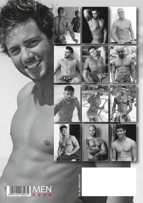 Kalendarz 2025 - PIN-UP Calendar Soft Men 2025 Kalendarz 2025 - PIN-UP Calendar Soft Men 2025