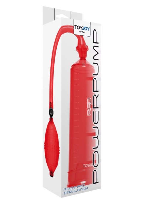 Pompka do penisa - Power Pump Red Pompka do penisa - Power Pump Red