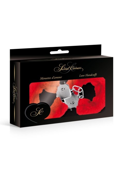 Kajdanki z futerkiem - RED WRIST HANDCUFFS Kajdanki z futerkiem - RED WRIST HANDCUFFS