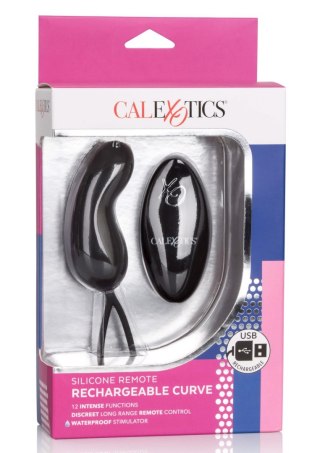 Jajko wibrujące - Remote Rechargeable Curve Black