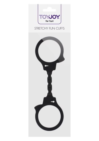 Kajdanki - Stretchy Fun Cuffs Black
