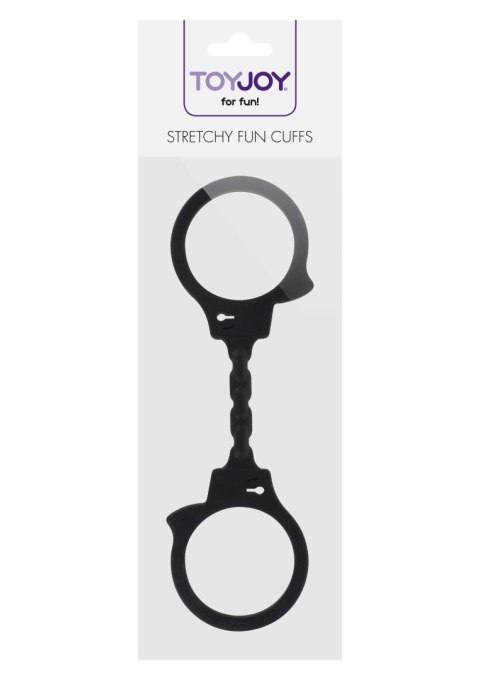 Kajdanki - Stretchy Fun Cuffs Black Kajdanki - Stretchy Fun Cuffs Black