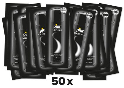 Pjur - Żel na bazie silikonu - pakiet 50 szt. po 1,5 ml - pjur Orginal