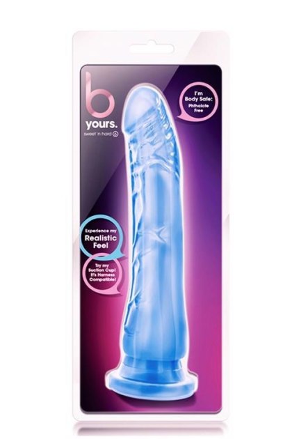 Dildo żelowe - B YOURS SWEET N HARD 6 BLUE