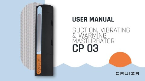 Automatyczny Masturbator CRUIZR-CP03 Deluxe Vibrating And Sucking Automatic Masturbator With Adapter Automatyczny Masturbator CRUIZR-CP03 Deluxe Vibrating And Sucking Automatic Masturbator With Adapter