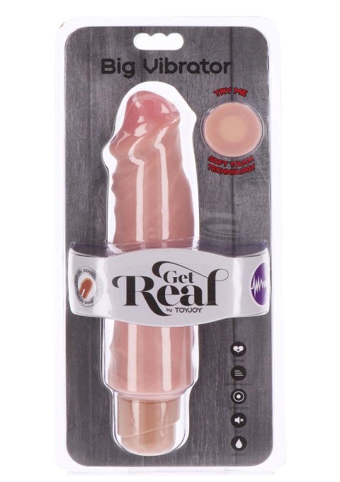 Wibrator - Dual Density Big Vibrator 9in. Light skin tone Wibrator - Dual Density Big Vibrator 9in. Light skin tone