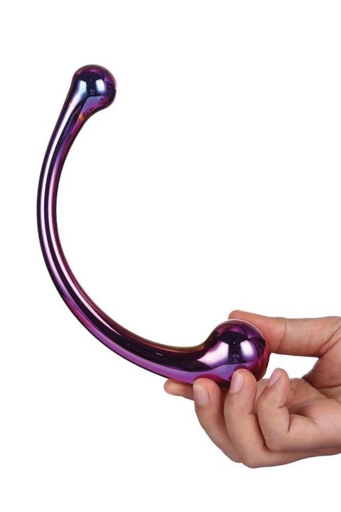 Dildo szklane - GLAMOUR GLASS CURVED BIG WAND Dildo szklane - GLAMOUR GLASS CURVED BIG WAND