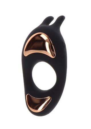 Pierścień z wibracją - Lotus C-Ring Black