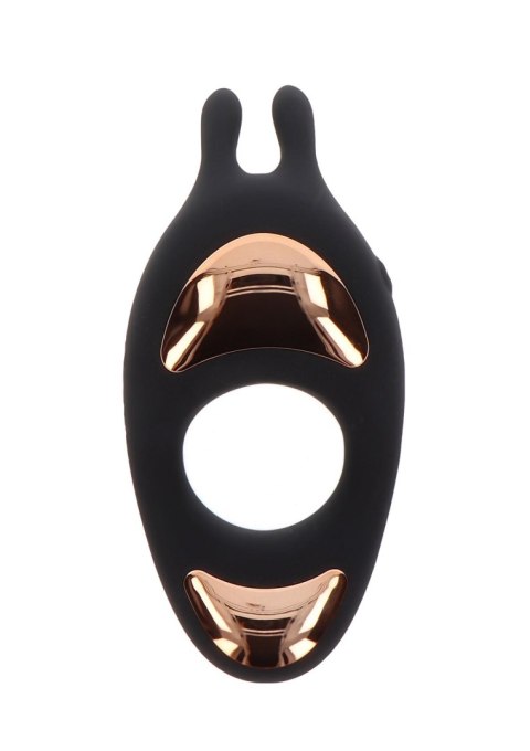 Pierścień z wibracją - Lotus C-Ring Black