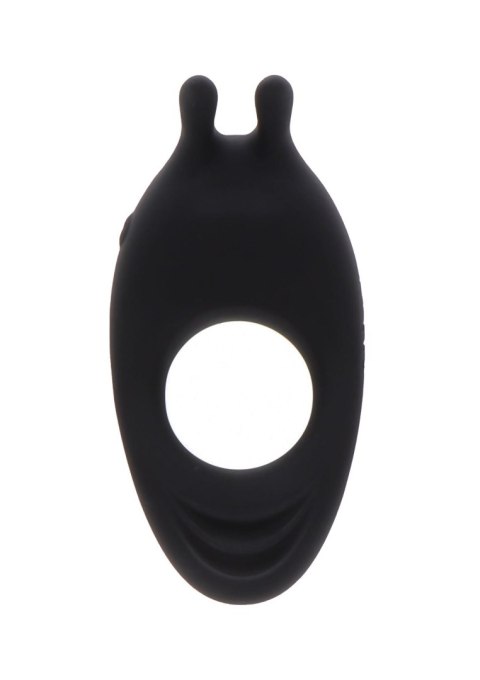 Pierścień z wibracją - Lotus C-Ring Black