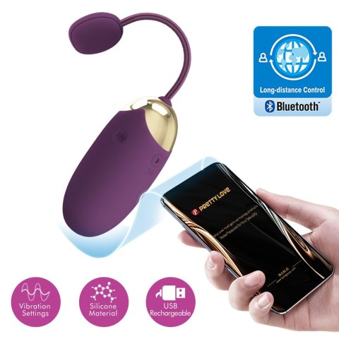 PRETTY LOVE - Abner, Mobile APP Long-distance Control 12 vibration functions PRETTY LOVE - Abner, Mobile APP Long-distance Control 12 vibration functions