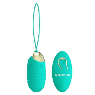Jajko sterowane pilotem - JESSICA Dream chaser 3, Green, Wireless remote control 12 vibration functions