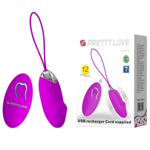 PRETTY LOVE -JULIA, 12 vibration functions Wireless remote control PRETTY LOVE -JULIA, 12 vibration functions Wireless remote control