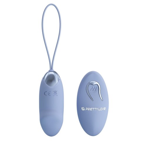 PRETTY LOVE - JULIA Dream chaser 2, Blue, Wireless remote control 12 vibration functions PRETTY LOVE - JULIA Dream chaser 2, Blue, Wireless remote control 12 vibration functions
