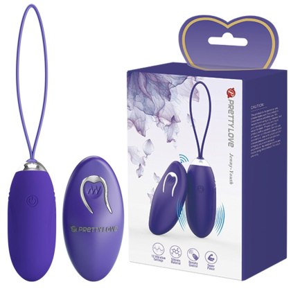 Jajko sterowane pilotem - Jenny - Youth, Wireless remote control 12 vibration functions