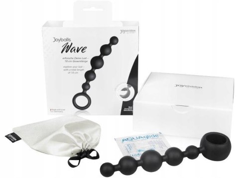 Koraliki analne - Joyballs anal Wave, long, black Koraliki analne - Joyballs anal Wave, long, black