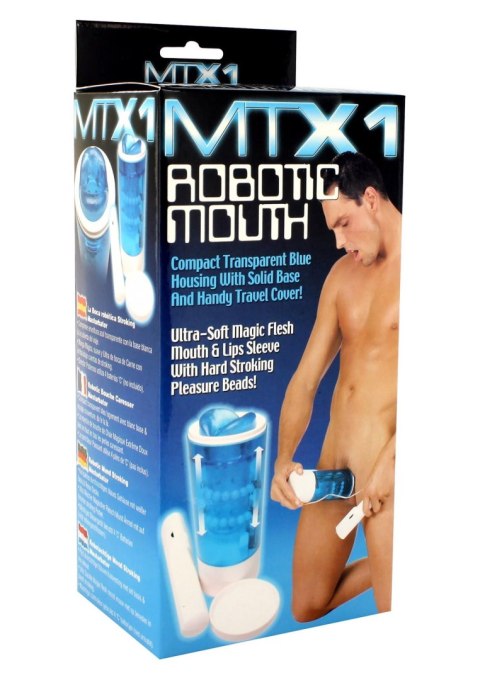 Masturbator - Robotic Mouth Masturbator Blue Masturbator - Robotic Mouth Masturbator Blue