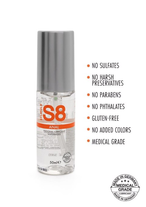 S8 - Żel analny - WB Anal Lube 50ml Natural S8 - Żel analny - WB Anal Lube 50ml Natural
