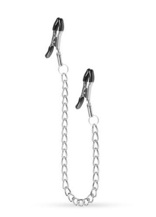 Klipsy na sutki - Classic Nipple Clamps With Chain