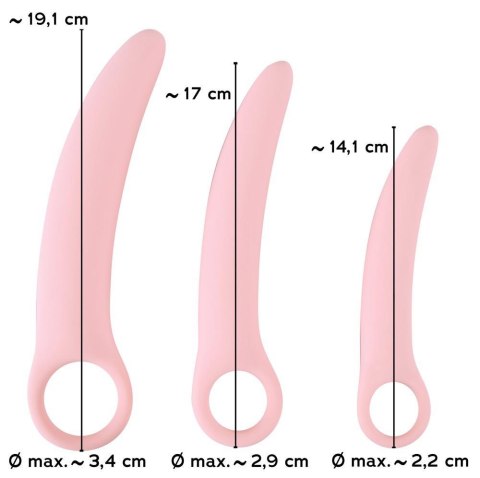 Zestaw treningowy do ćwiczeń dna miednicy - Sweet Smile Vaginal Trainers Zestaw treningowy do ćwiczeń dna miednicy - Sweet Smile Vaginal Trainers