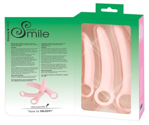 Zestaw treningowy do ćwiczeń dna miednicy - Sweet Smile Vaginal Trainers Zestaw treningowy do ćwiczeń dna miednicy - Sweet Smile Vaginal Trainers