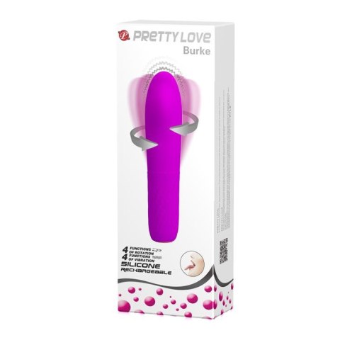 PRETTY LOVE - BURKE, 4 vibration functions 4 rotation functions Memory function PRETTY LOVE - BURKE, 4 vibration functions 4 rotation functions Memory function