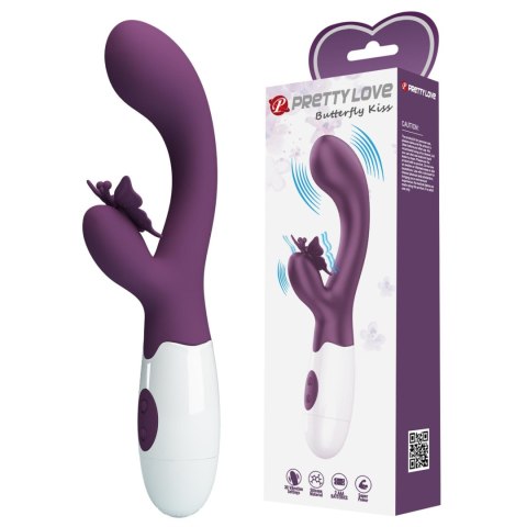 PRETTY LOVE - Butterfly Kiss purple, 30 vibration functions PRETTY LOVE - Butterfly Kiss purple, 30 vibration functions