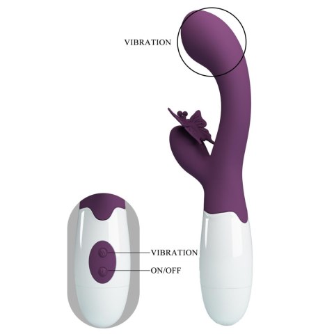PRETTY LOVE - Butterfly Kiss purple, 30 vibration functions PRETTY LOVE - Butterfly Kiss purple, 30 vibration functions