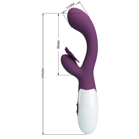 PRETTY LOVE - Butterfly Kiss purple, 30 vibration functions PRETTY LOVE - Butterfly Kiss purple, 30 vibration functions