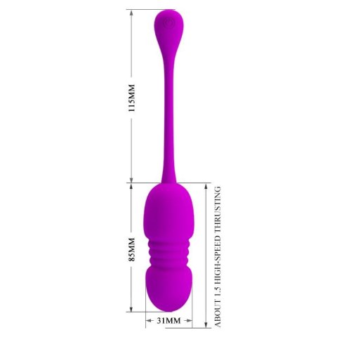 PRETTY LOVE - Callieri, 12 vibration functions 12 thrusting settings Memory function Wireless remote control PRETTY LOVE - Callieri, 12 vibration functions 12 thrusting settings Memory function Wireless remote control